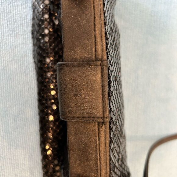 Whiting & Davis Vintage Black Evening Bag - Picture 3 of 5